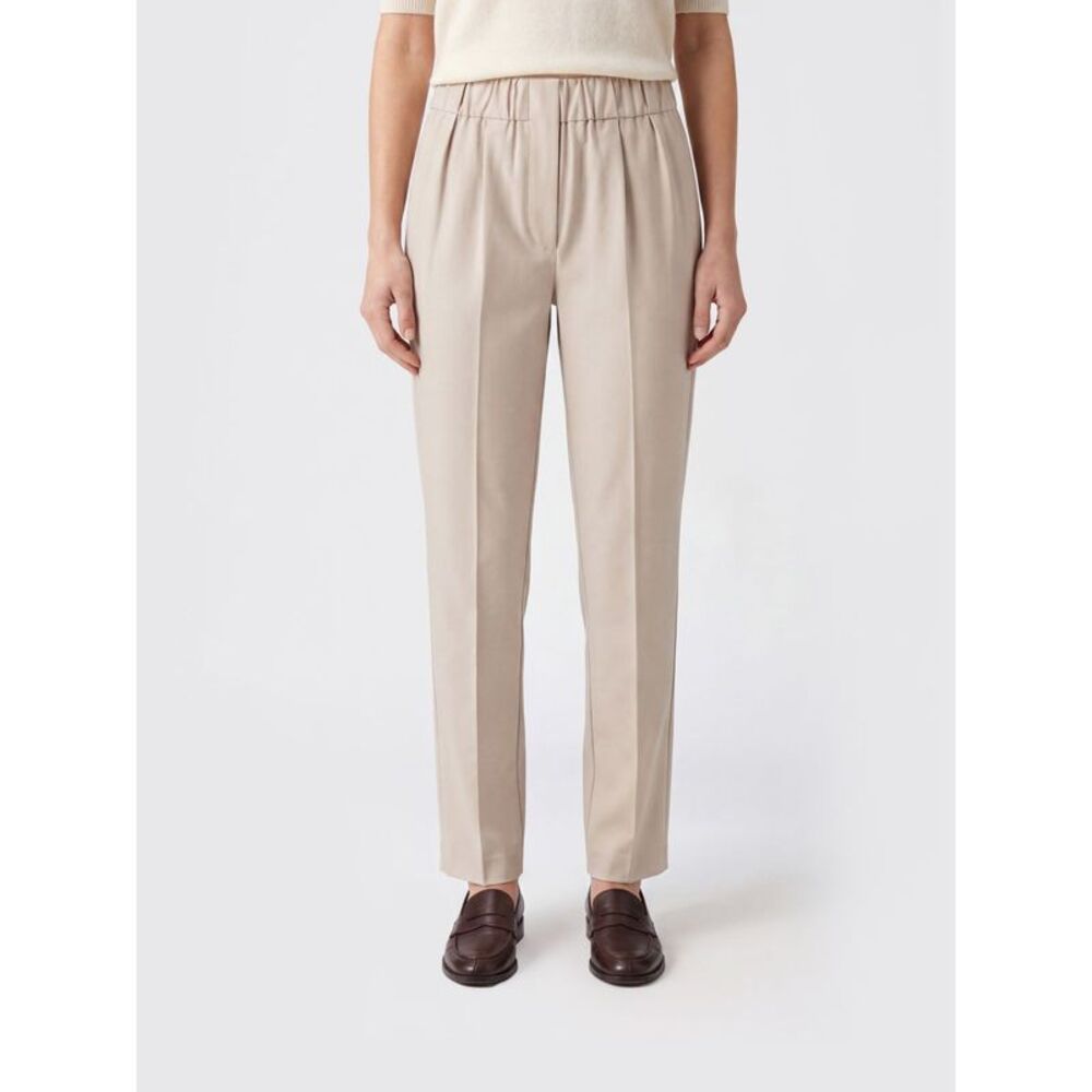 Brunello Cucinelli Pants Woman Beige